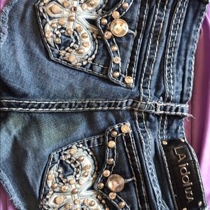 La idol jean shorts